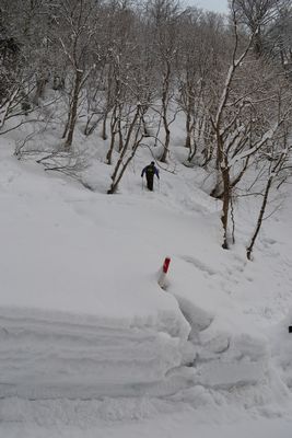 氷筍に魅せられて