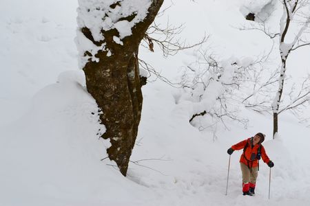 氷筍に魅せられて