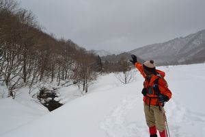 氷筍に魅せられて