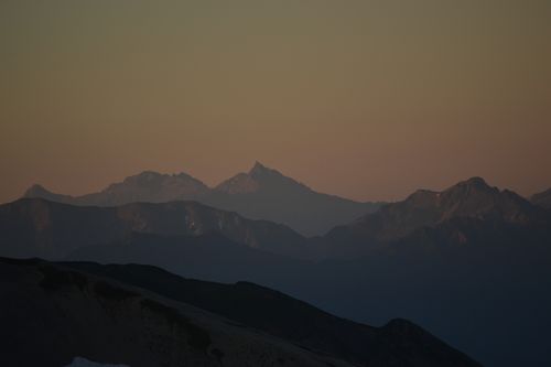 テントを担いで北アを歩く！白馬三山　２
