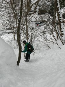 氷筍に魅せられて