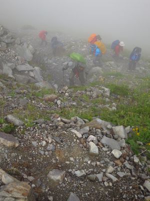 テントを担いで北アを歩く！白馬三山～初日～