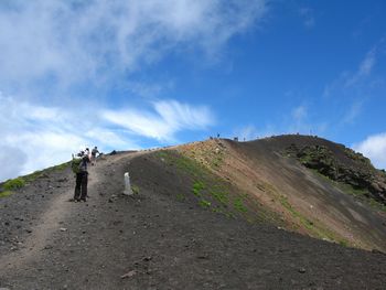 コマクサ群生地　岩手山