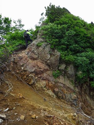 北蔵王の中心となる雁戸山