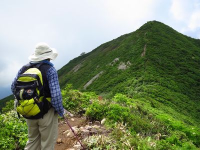 北蔵王の中心となる雁戸山