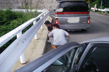 木曽路は山の中･･･