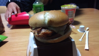 ジャーマンソーセージハンバーガー 2010/10/31 22:34:15