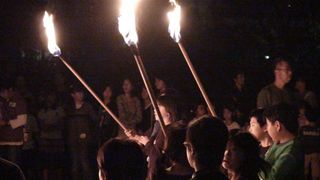 毎年恒例の小学校デイキャンプへGO!