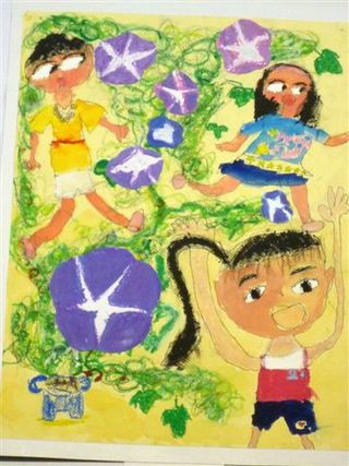 のびのび描けました！千葉県こども県展