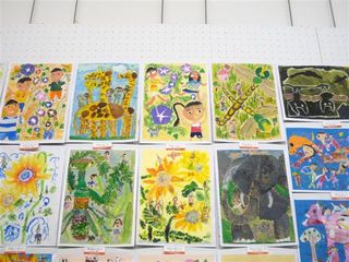 のびのび描けました！千葉県こども県展