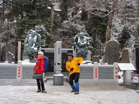 雪景色も　またよろし♪