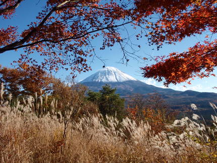 富士山としゃぼんだま♪