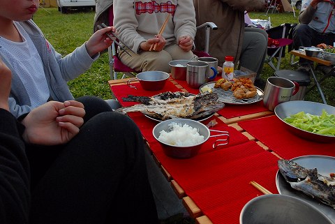 ふもとっぱらGWキャンプ　食事編