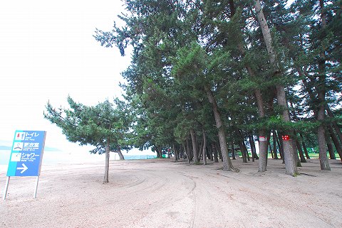 白ひげ浜水泳キャンプ場