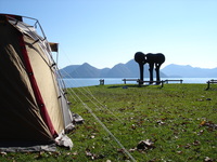 今年もここで　洞爺湖キャンプ