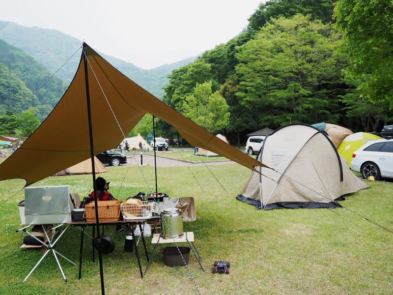 2016 GWキャンプ 早川町オートキャンプ場 ①