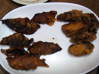 イサキとサバの竜田揚げ