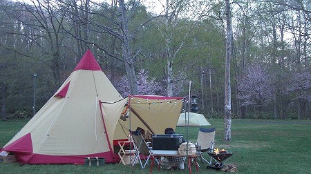 北広島自然の森キャンプ場～5月10‐11日～