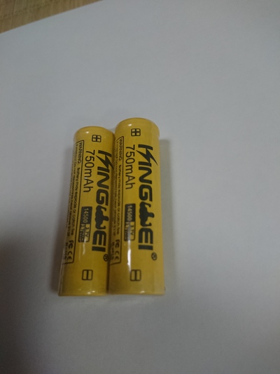 Kingwei リチウム充電池