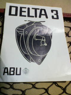 ABU DELTA 3 箱＆説明書