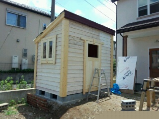 小屋作り(7)