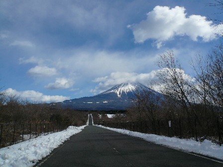 冬の朝霧へ！