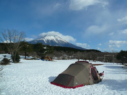 冬の朝霧へ！