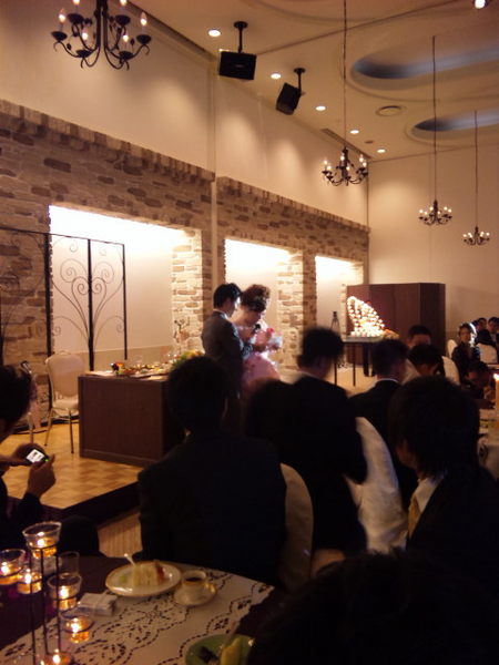 結婚式♪