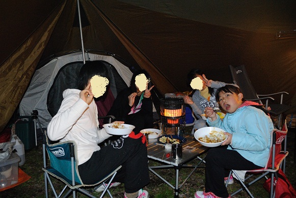 アウトドア女子育成卒業キャン②