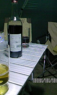 またまたキャンプに！ 2009/02/20 20:36:56