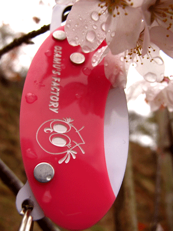 吉野の桜とリトルフィッシュホルダー