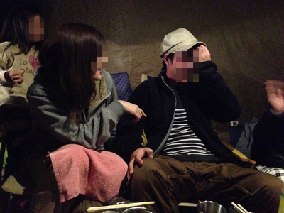 2013.12.29～30グリーンパーク山東 サプライズ誕生会とプロポーズキャンプ