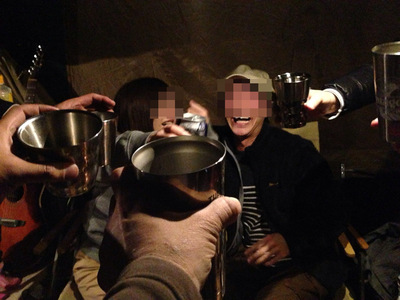 2013.12.29～30グリーンパーク山東 サプライズ誕生会とプロポーズキャンプ