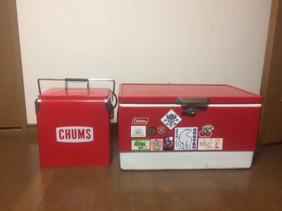 CHUMS Steel Cooler Box（チャムススチールクーラーボックス）