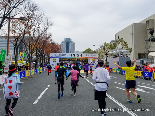 晩秋の浪速の街を駆ける～大阪マラソン2017