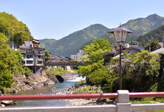 長良川有名支流の橋