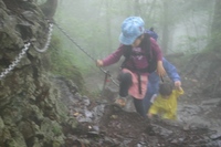 この子達にとっての大岳山。。。(@@)