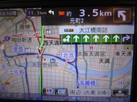 大阪市内一般道路キャンピングカーで走ってみた 2016/05/14 07:30:13