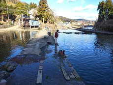 2021釣り初めは須川FPへ
