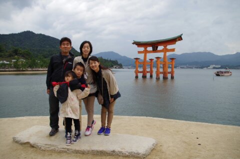 撤収～宮島！