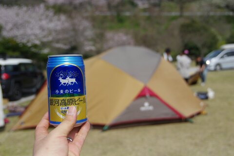 設営完了！