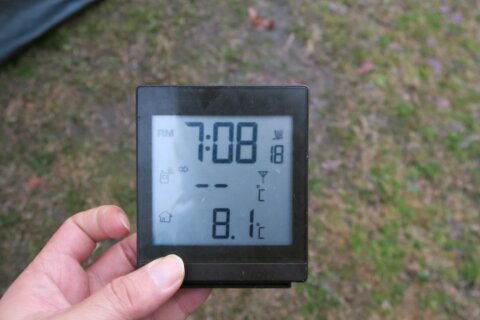雨降る片添の撤収日