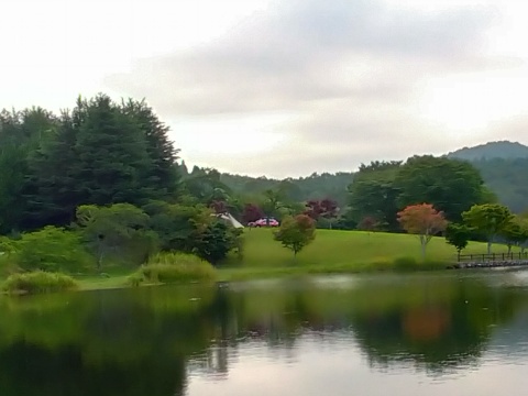 平日の志高湖！