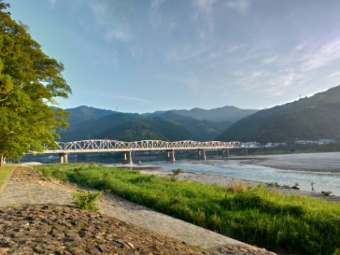 高知：波川公園の朝！
