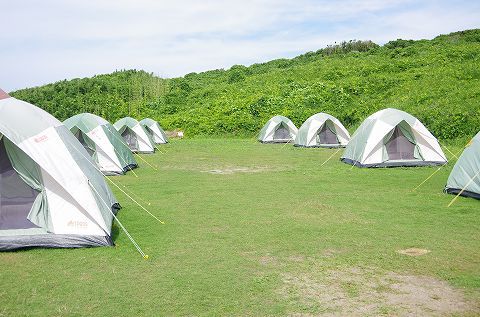 角島大浜海水浴場（キャンプ場レポ）