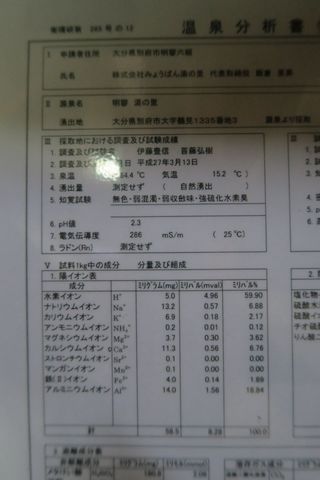 明礬温泉『湯の里』家族湯