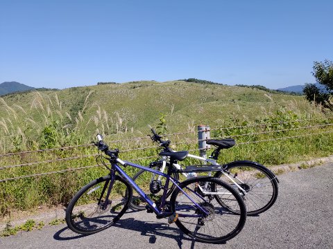 秋吉台ポタリング！