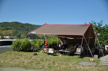 最終日の宴、片添ヶ浜海浜公園AC、その6
