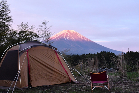 GW後半戦、富士山を眺めるキャンプへ、その1
