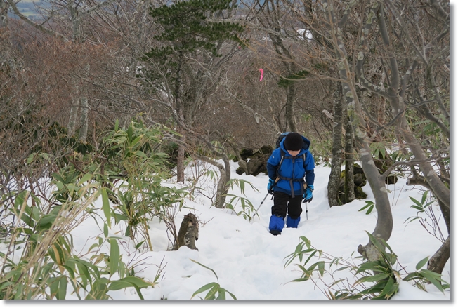 安達太良山スノーハイク
